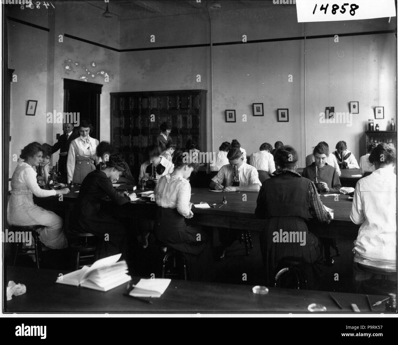 218 Botanik Klasse 1915 (3191671998) Stockfoto