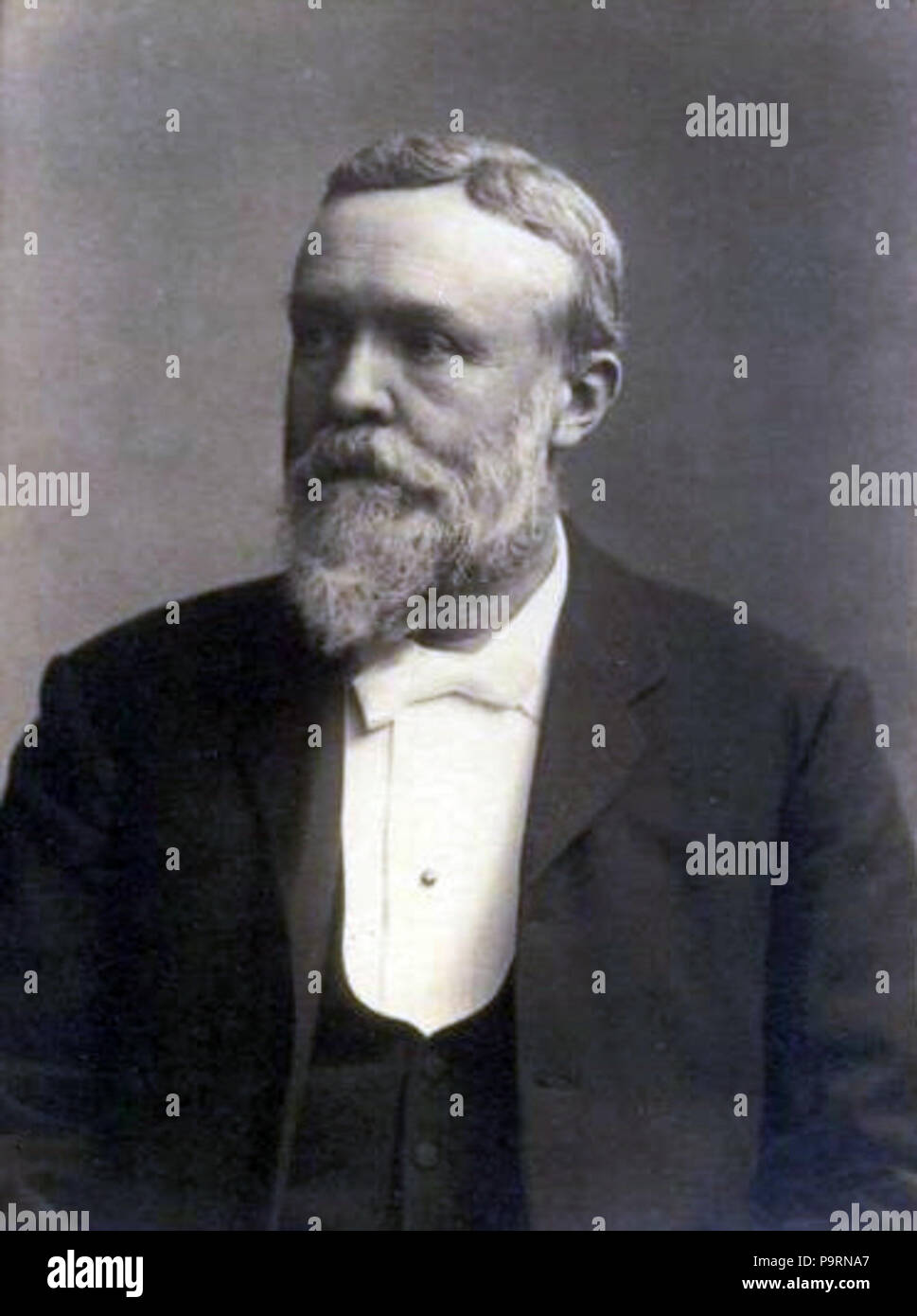 . Englisch: Louis Wagner (1838-1914), United States Brevet Brigadegeneral. Post-Civil Krieg fotografieren, später in seinem Leben genommen. unveröffentlicht 260 Bvt BG Louis Wagner. Stockfoto