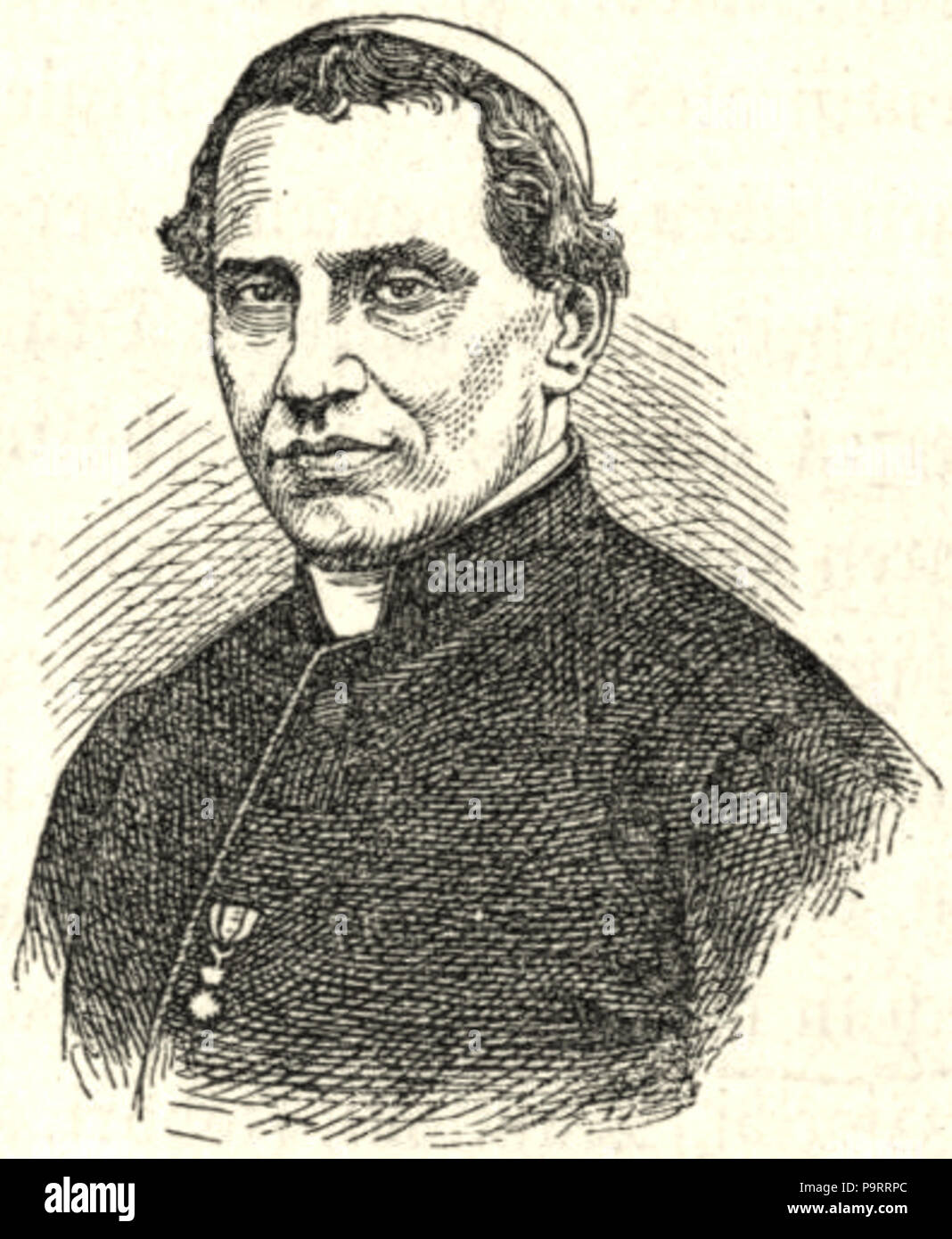 280 Kardinal Giacomo Antonelli 1873 Stockfoto