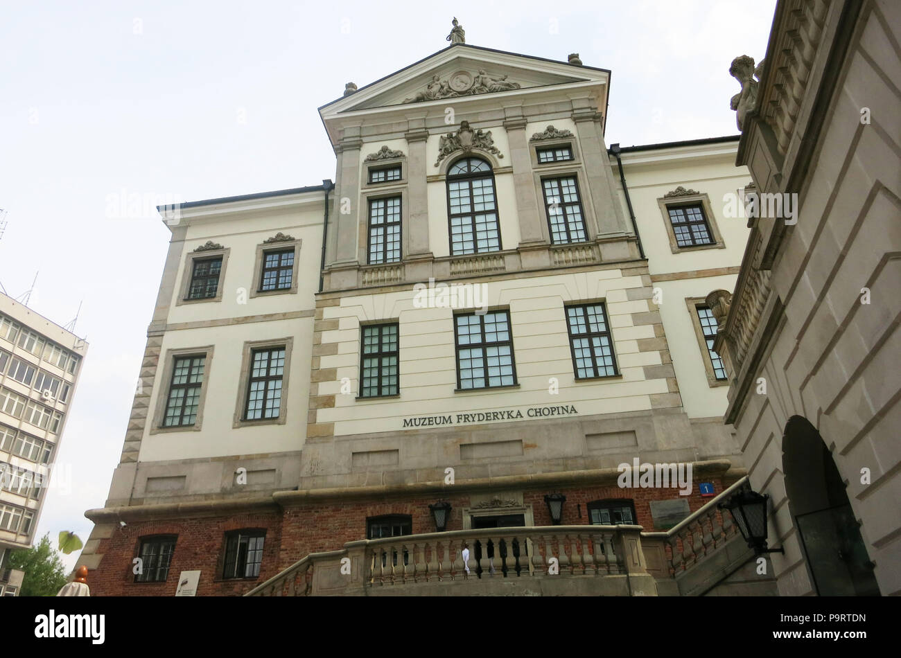 Fryderyka Chopina Museum, Warschau, Polen Stockfoto