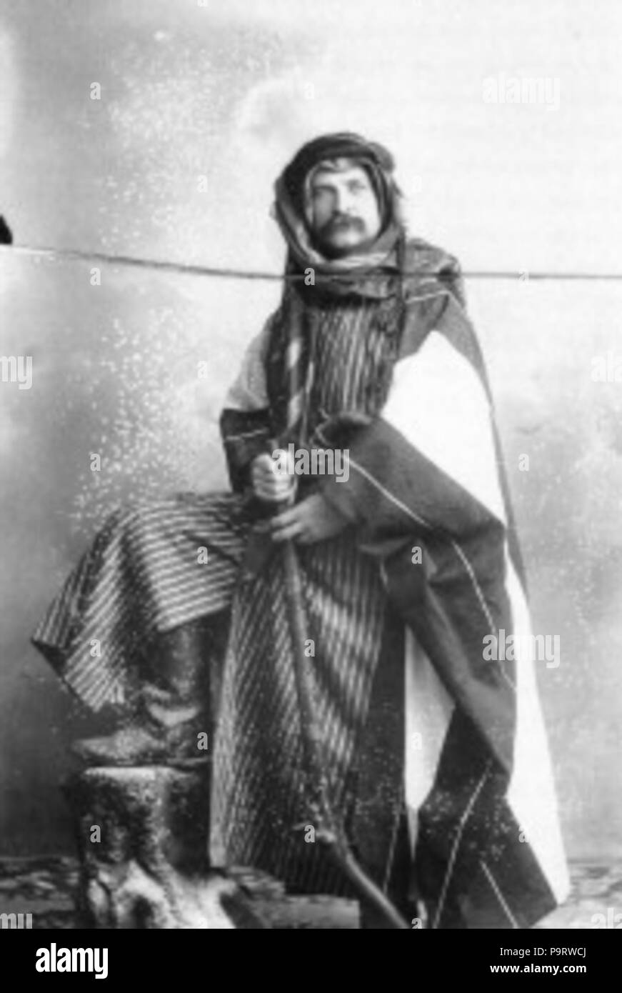 298 Charles Ellis Johnson im Kostüm Stockfoto