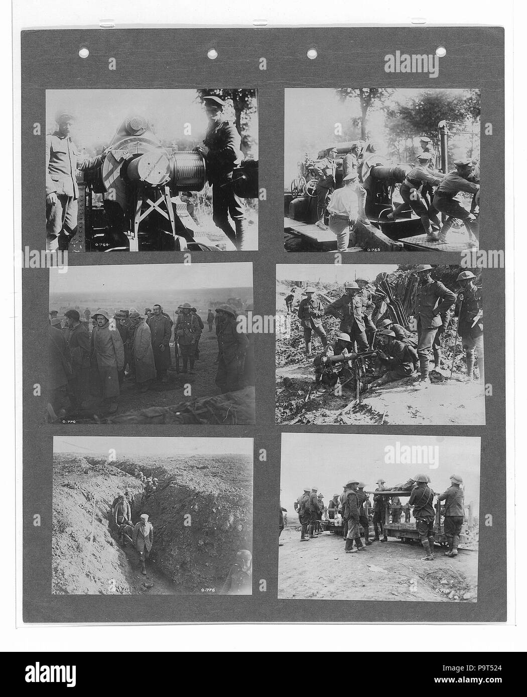 273 kanadischen Offizielle Krieg Fotos (BL l. r.233.B57.v2f027r) Stockfoto