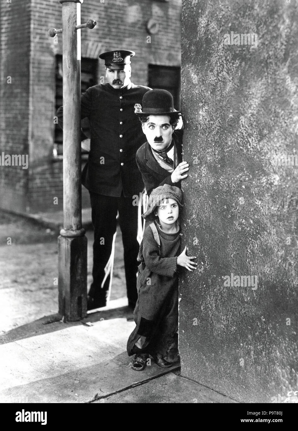 . Englisch Werbung Foto von Charlie Chaplin der Kid's. Gezeigt (von
