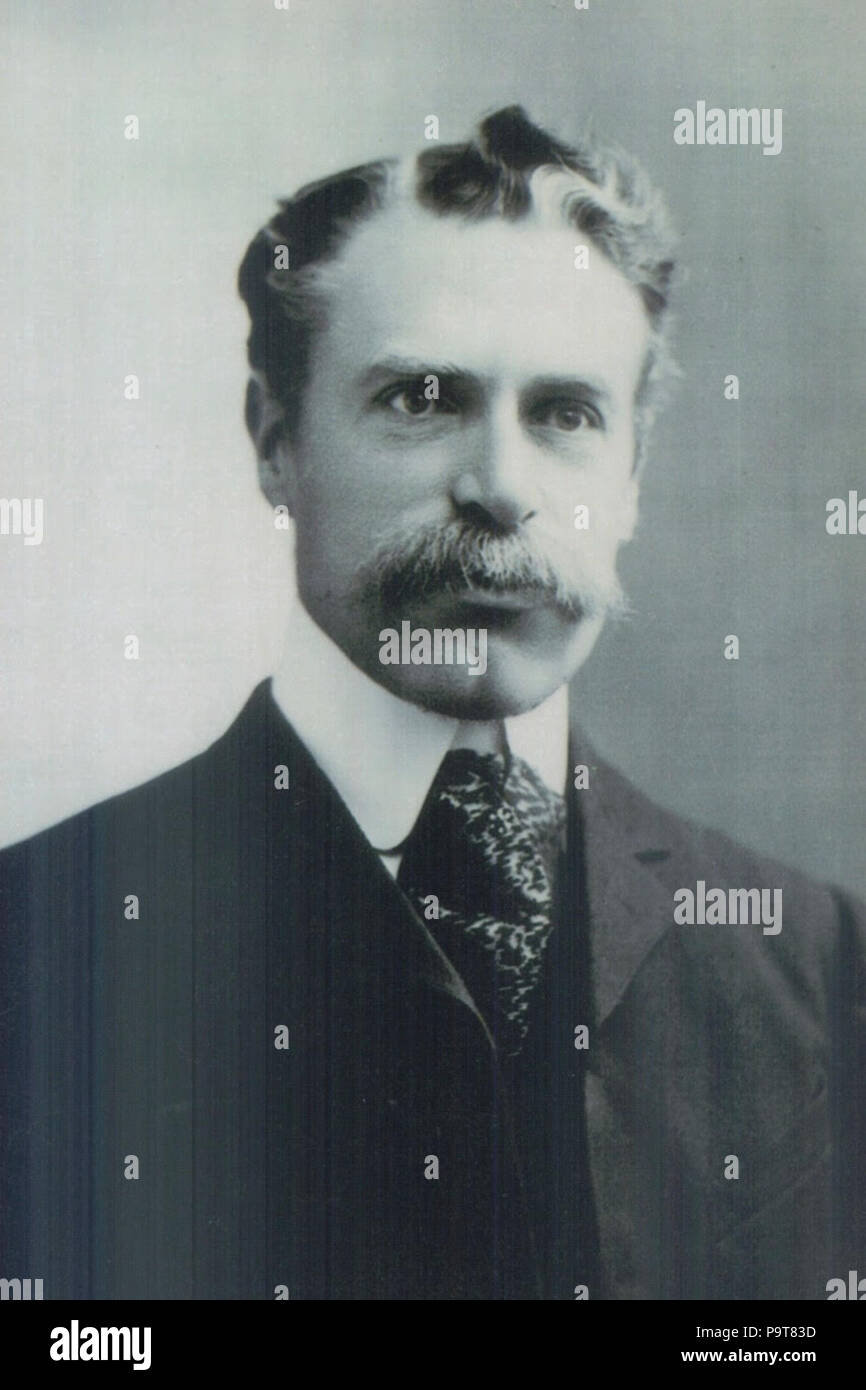 297 Charles Albert Webber (1860-1937) Porträt ca. 1895-1900 Stockfoto