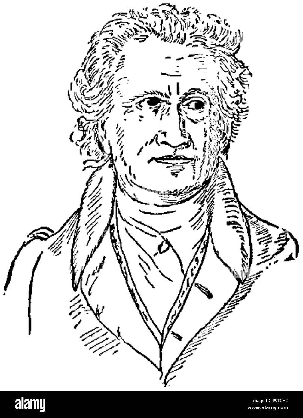 336 Collier's Goethe Johann Wolfgang von Stockfoto