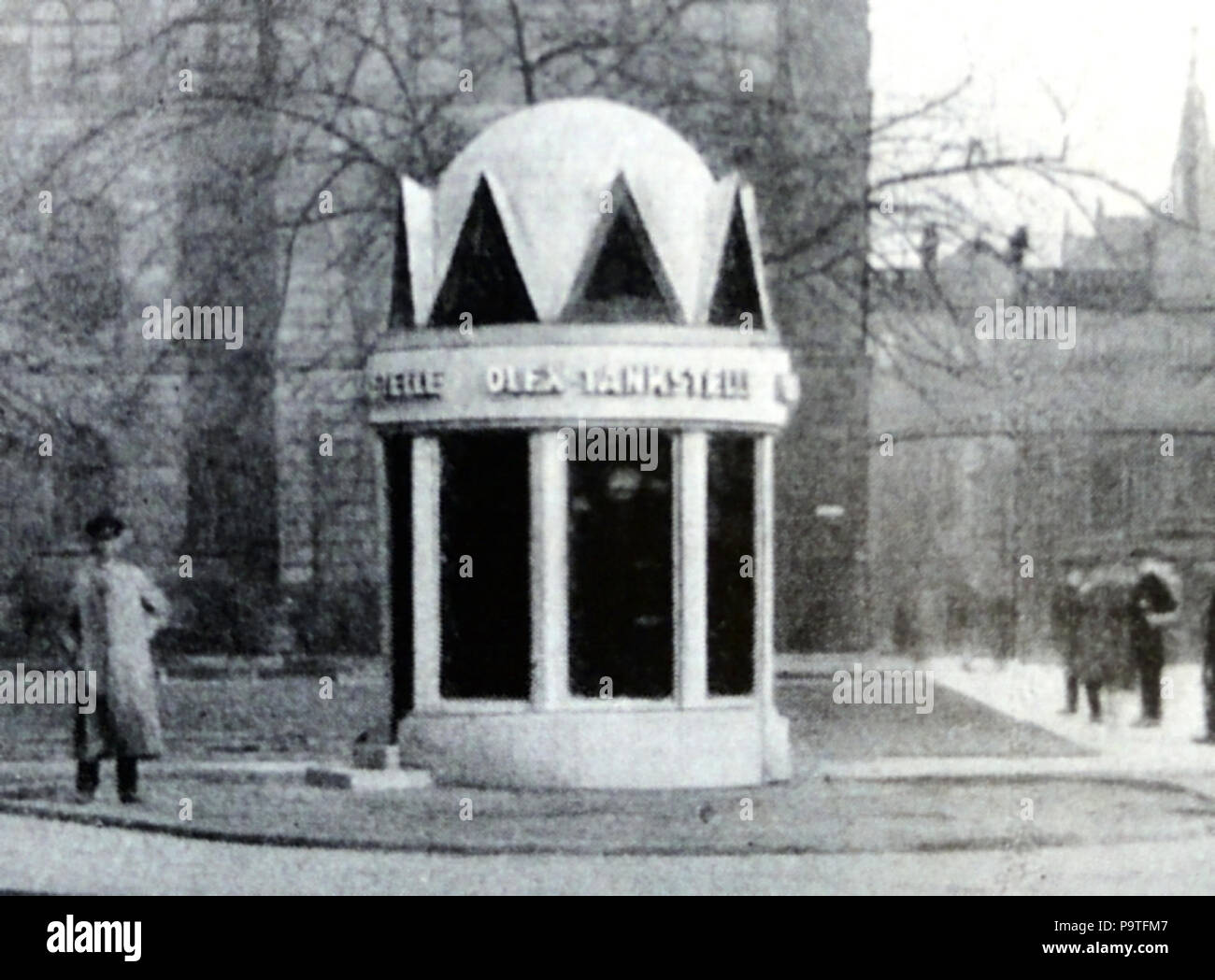 347 Conti echo 23 olex erste Tankstelle Hannover 7/8 Stockfoto