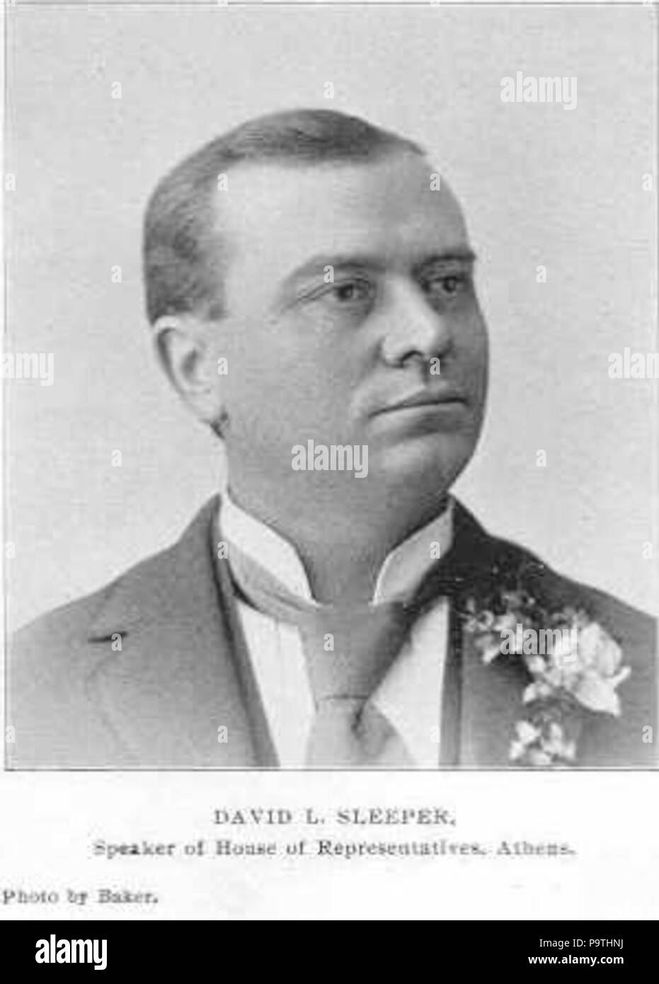 373 David L. Sleeper von Baker Stockfoto