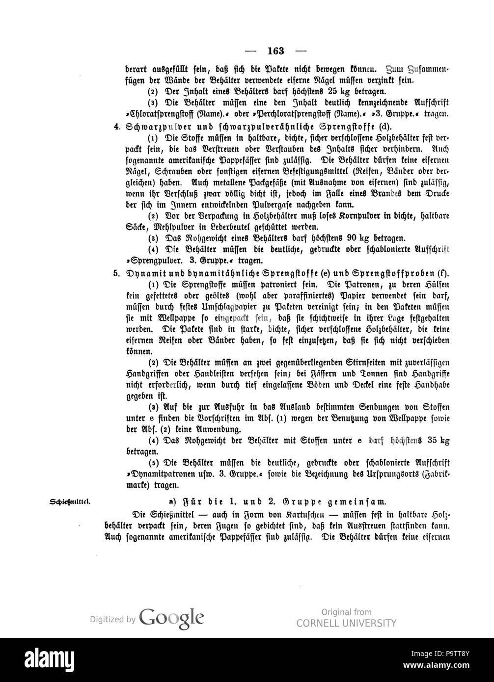 430 Deutsches Reichsgesetzblatt 1909 003 0163 Stockfoto