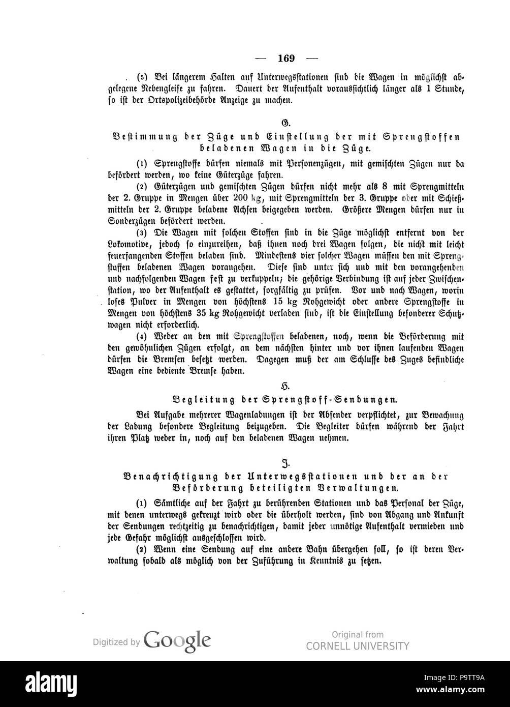 431 Deutsches Reichsgesetzblatt 1909 003 0169 Stockfoto