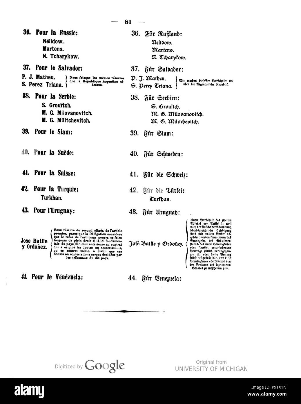 435 Deutsches Reichsgesetzblatt 1910 002 0081 Stockfoto