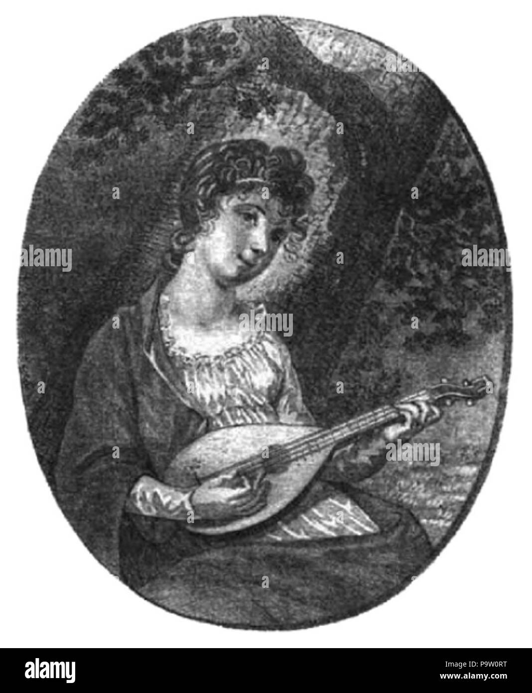 357 Cremoneze Mandoline von Bortolazzi Stockfoto