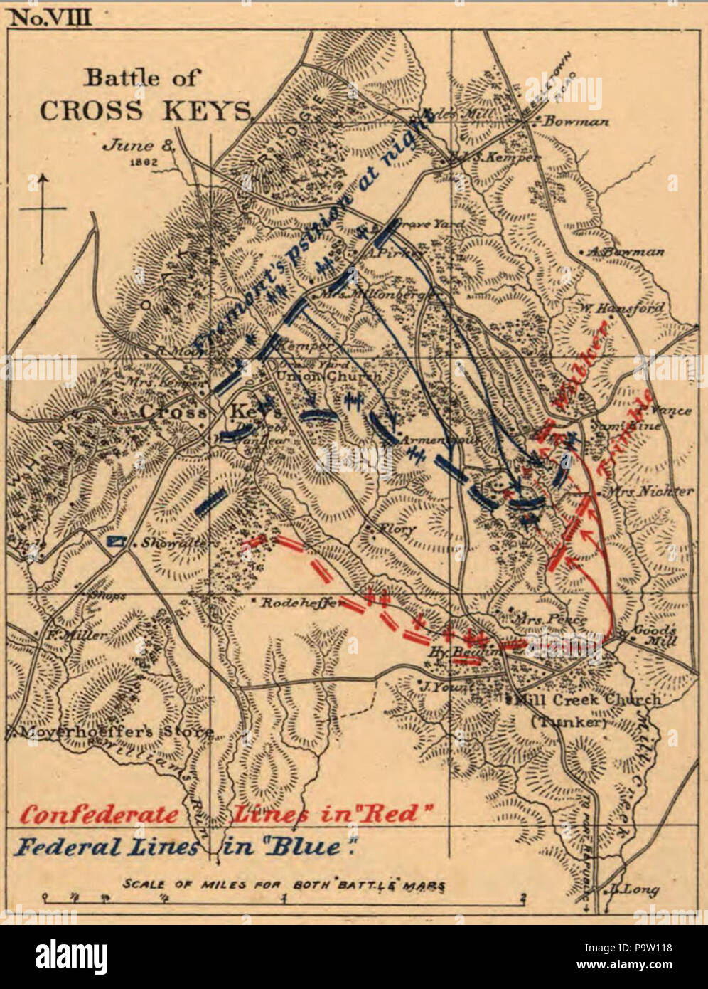 358 Kreuz - Tasten - hotchkiss Stockfoto