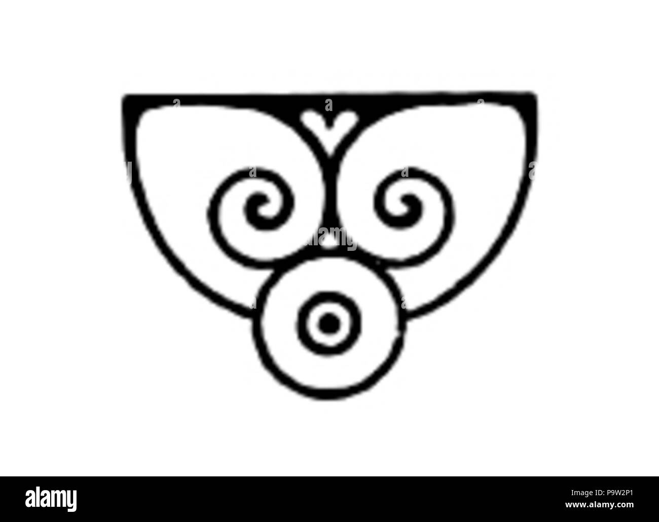 363 Czasopismo Maski ornament Stockfoto