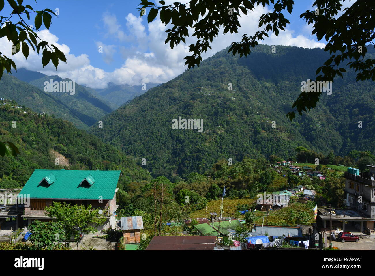 Pelling, West Sikkim, Indien. Reisen Foto. Stockfoto