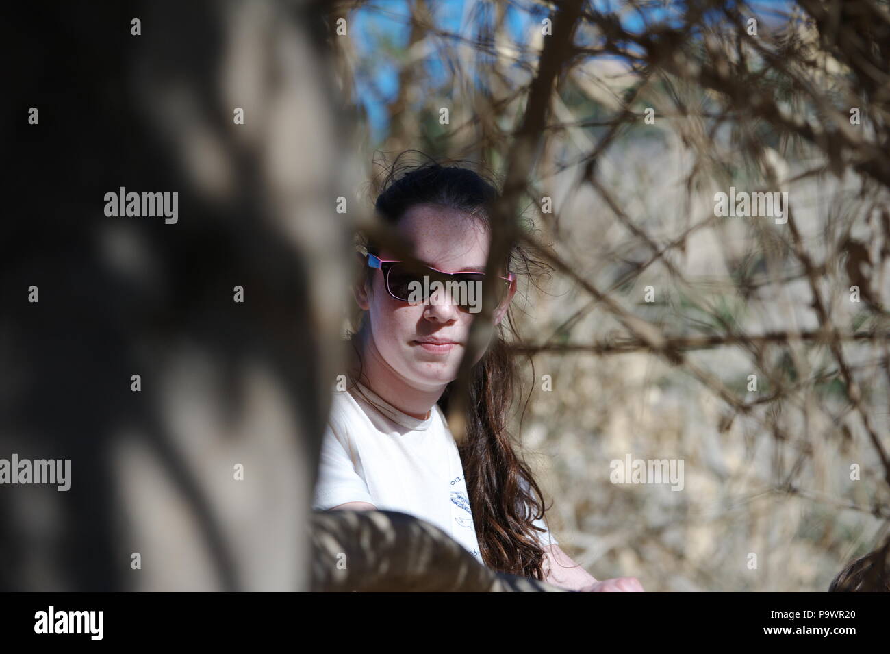 private Ermittlungen Stockfoto