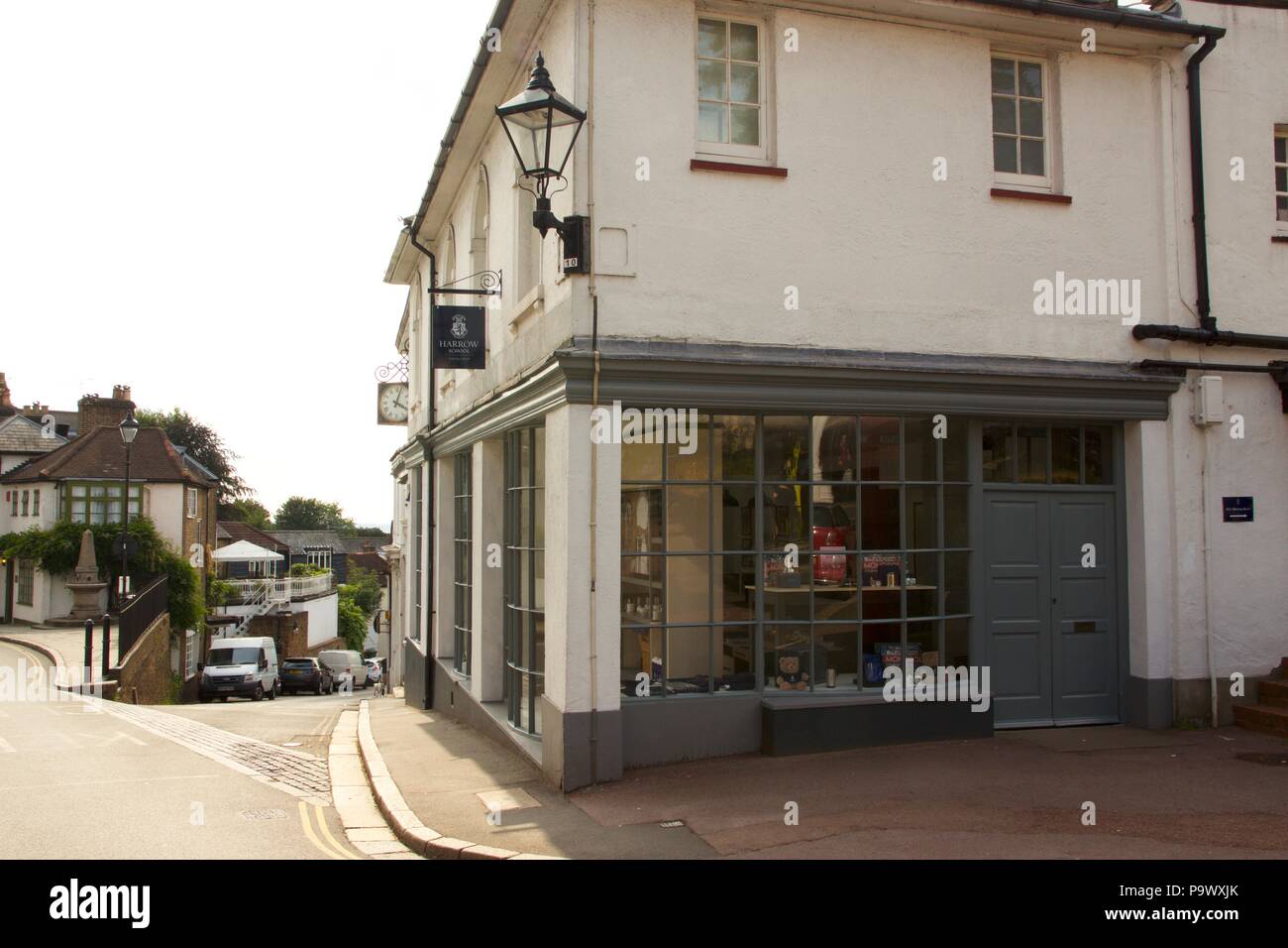 Harrow School die Hill Shop an der High Street TheHill HarrowOn