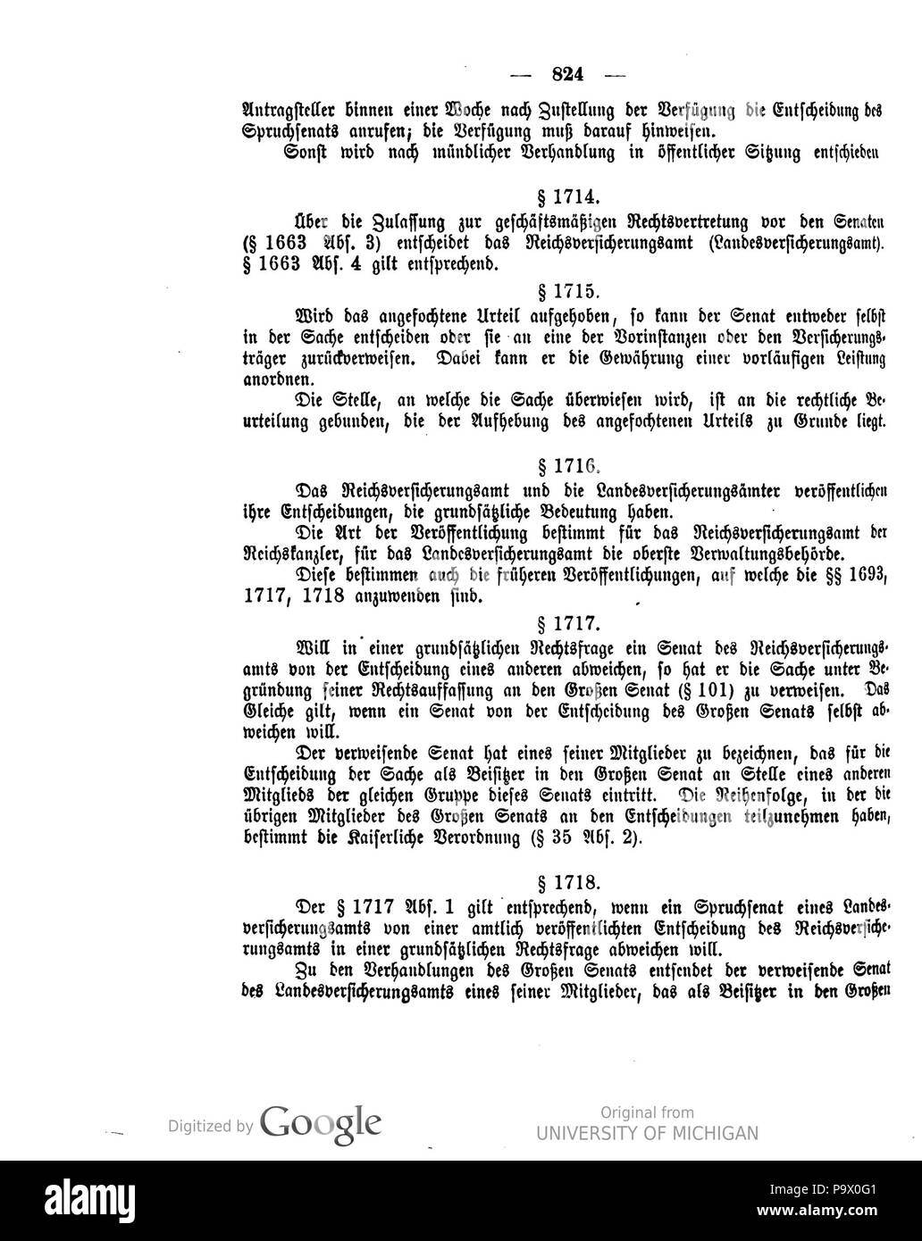445 Deutsches Reichsgesetzblatt 1911 042 0824 Stockfoto