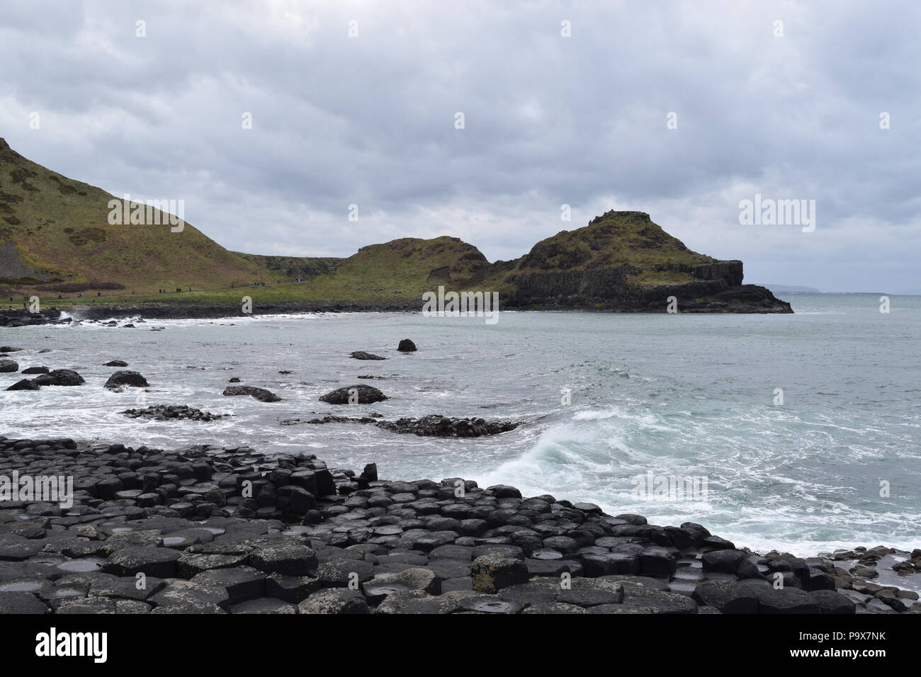 Nordirland; Giant's Causeway Stockfoto