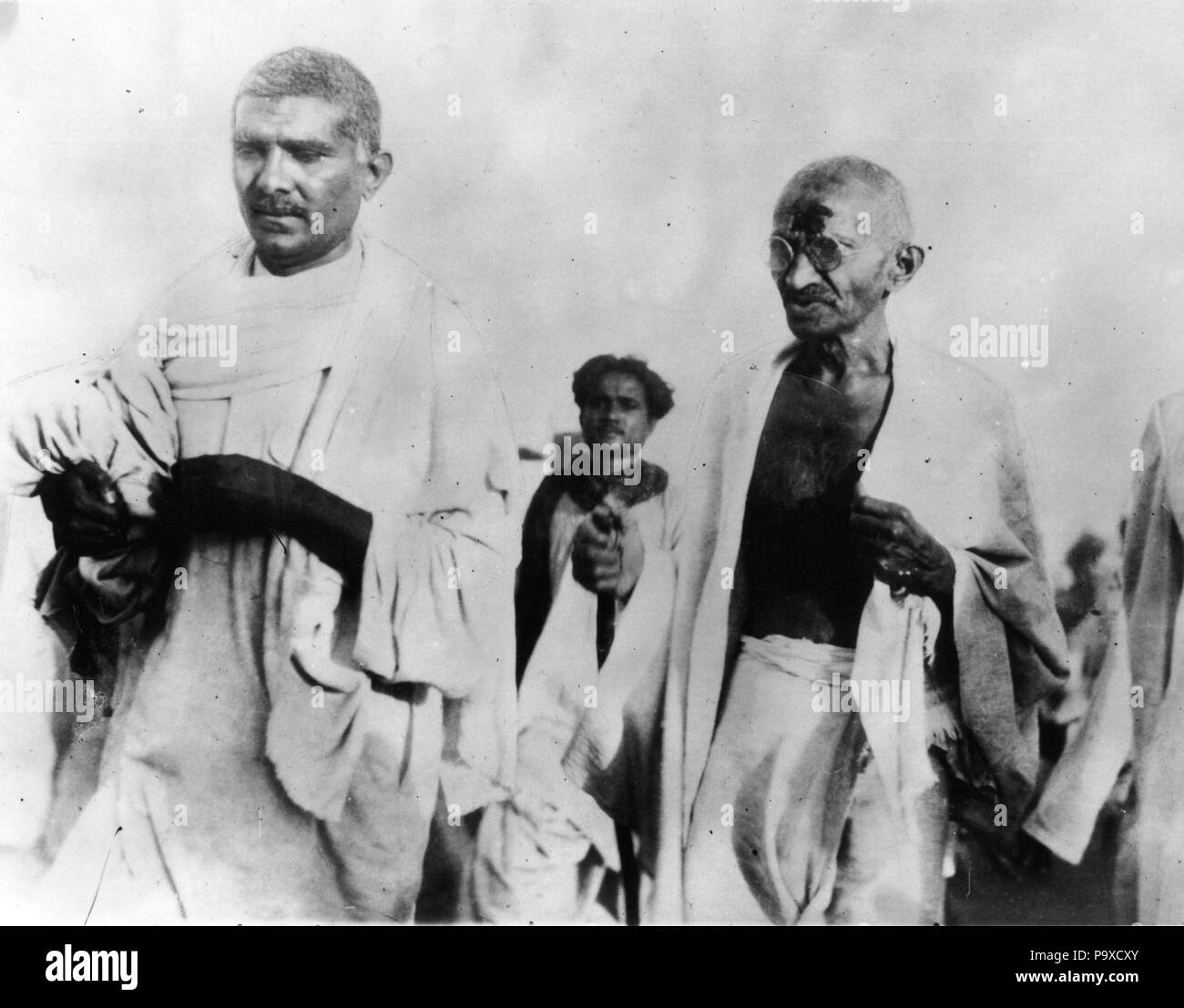 176 Mohandas Karamchand Gandhi Stockfoto
