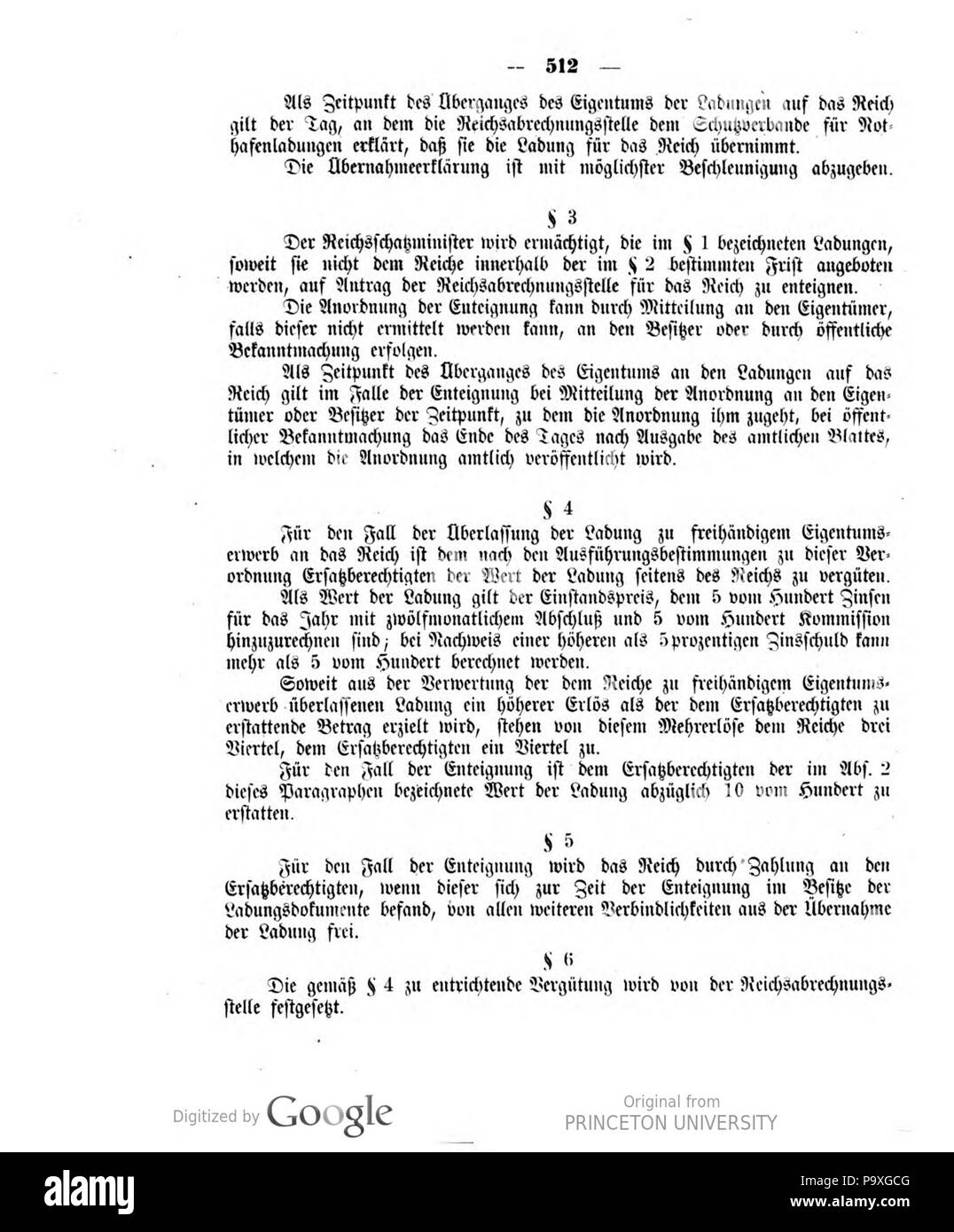 489 Deutsches Reichsgesetzblatt 1919 112 0512 Stockfoto