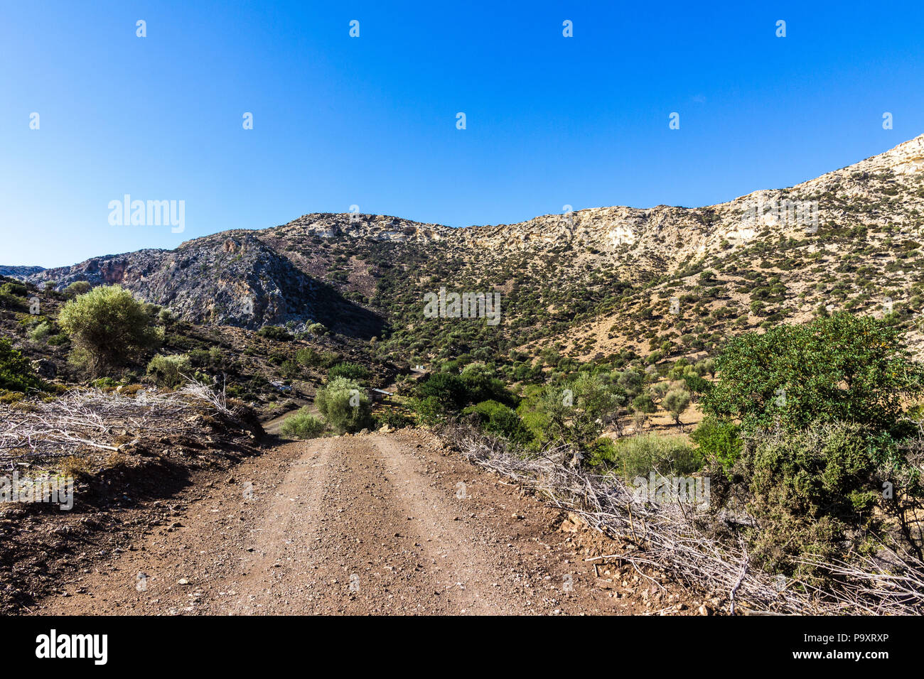 Agiofarango Canyon, südlich von Kreta, Griechenland Stockfoto