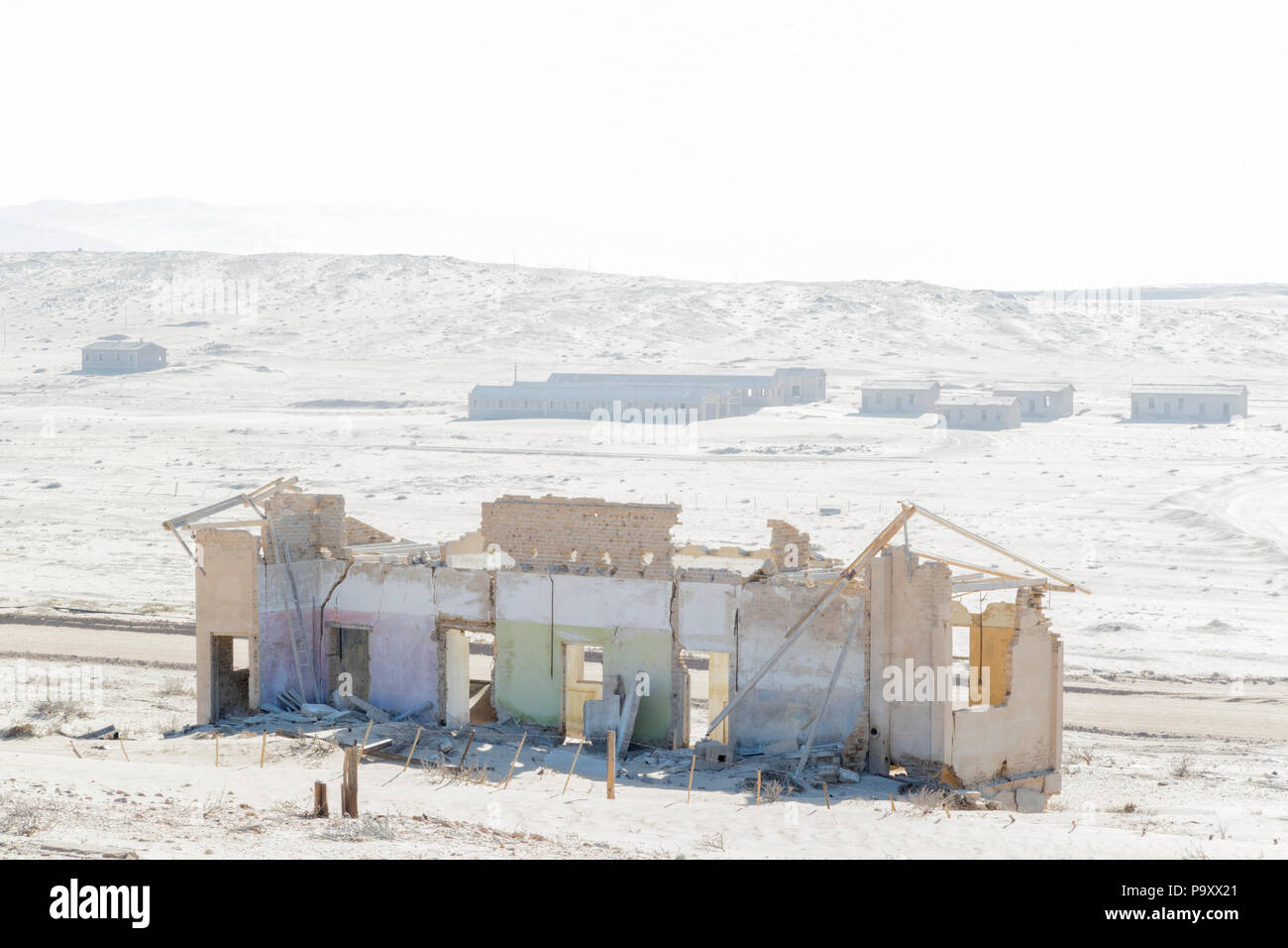 Kolmanskop, die Geisterstadt, in der Nähe von Lüderitz, Namibia, Stockfoto