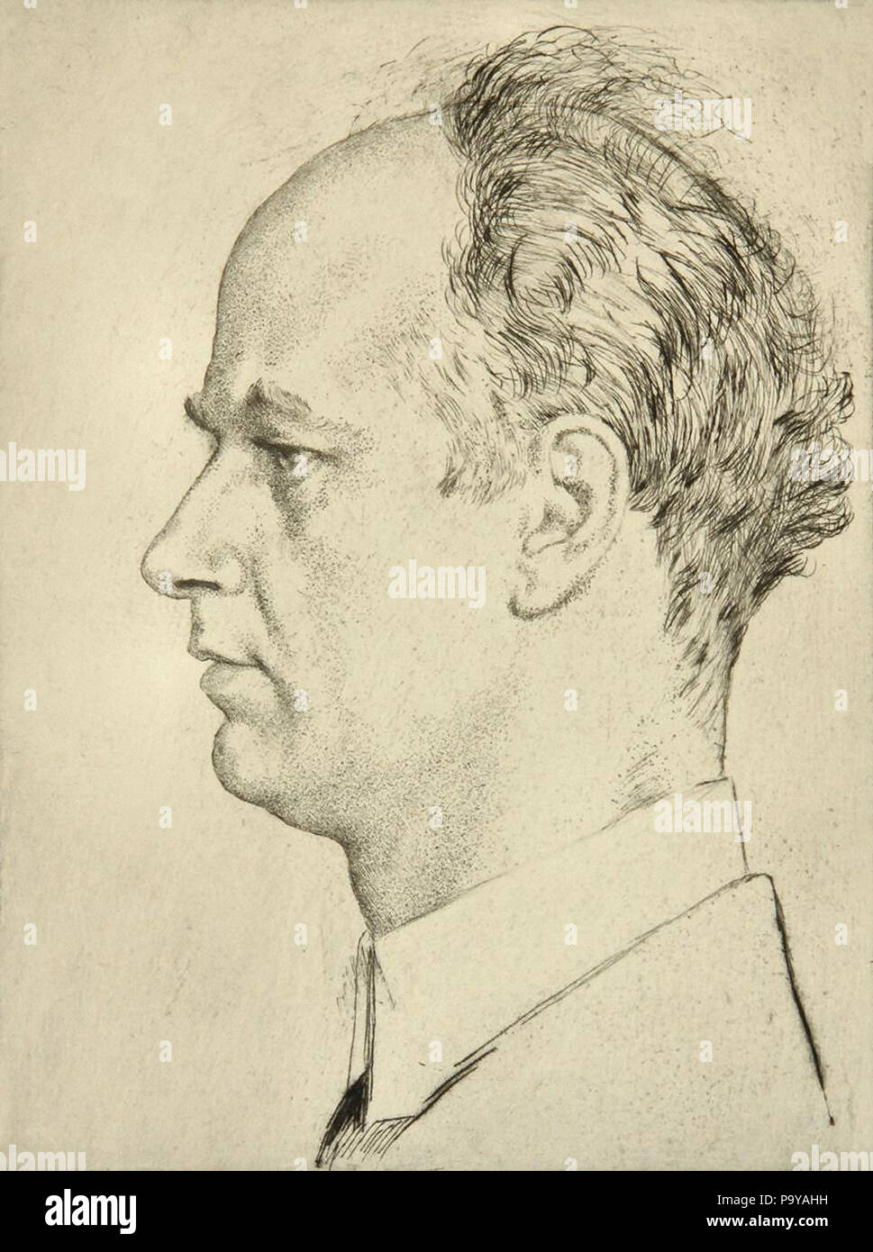 Orlik Emil - Wilhelm Furtwängler Stockfoto