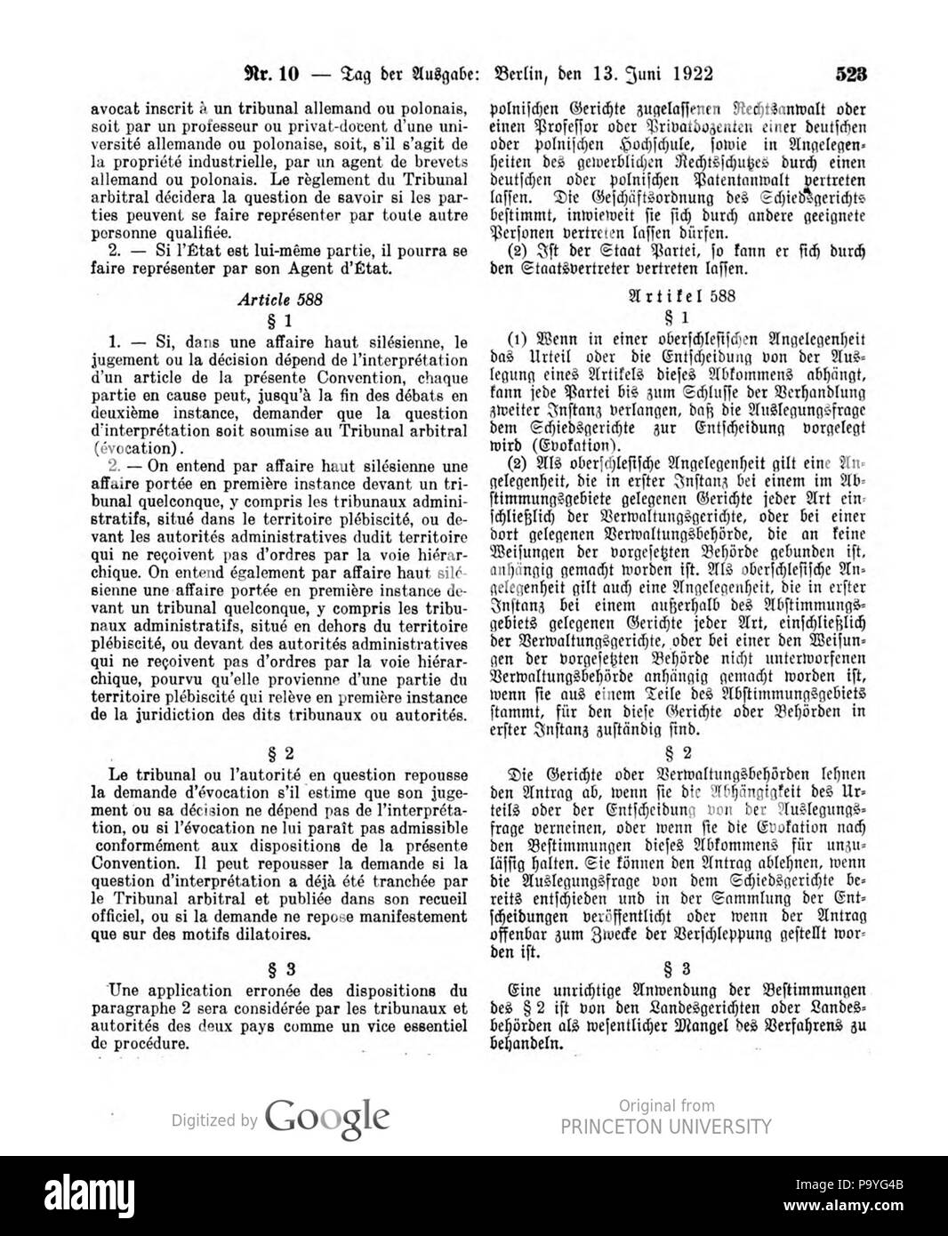 528 Deutsches Reichsgesetzblatt 22T 2 010 0523 Stockfoto