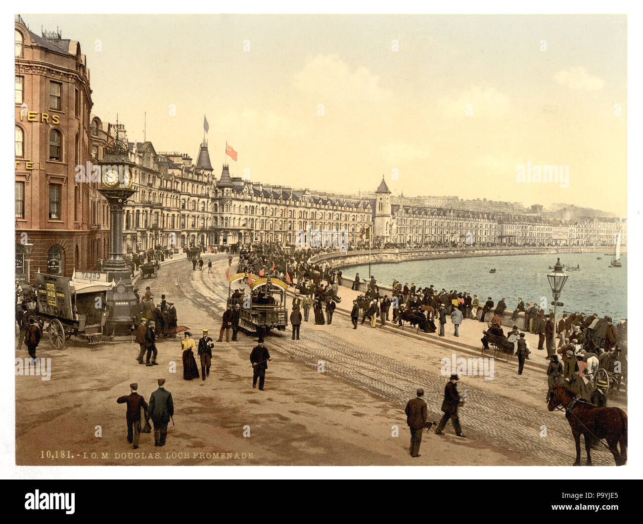 586 Douglas, Loch Promenade, von der Insel Man - LCCN 2002697027 Stockfoto