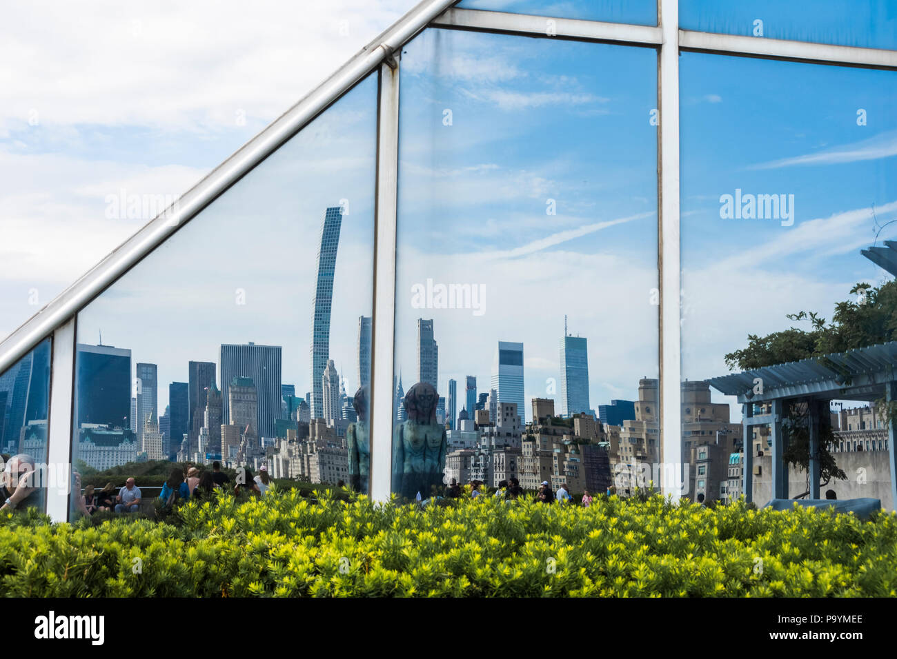 Skyline von New York City Stockfoto