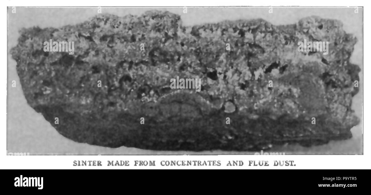 636 Fabrik- und Industrial Management (1891) (Leitung erz Sinter) Stockfoto