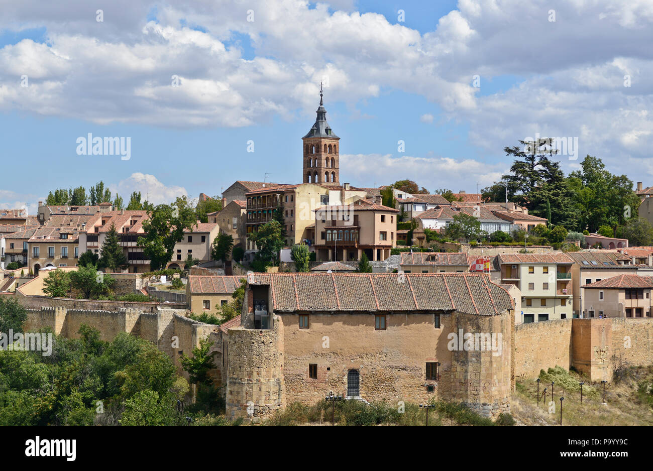 Altstadt von Segovia, Spanien Stockfoto