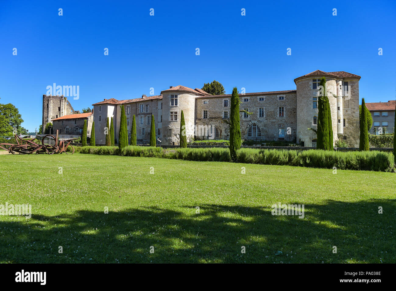 Malerische Ansicht von Perigueux Stadt in der Dordogne Stockfoto