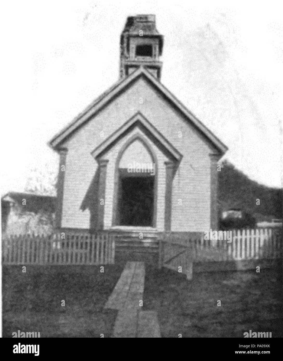 624 der Episkopalen Kirche des Messias, Alderson, Hausgeräte Stockfoto