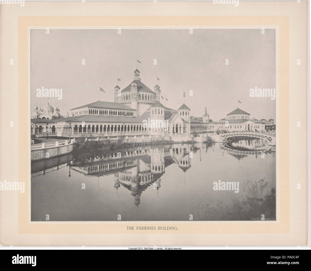 653 Fischerei Gebäude, William Henry Jackson, 1893 Stockfoto