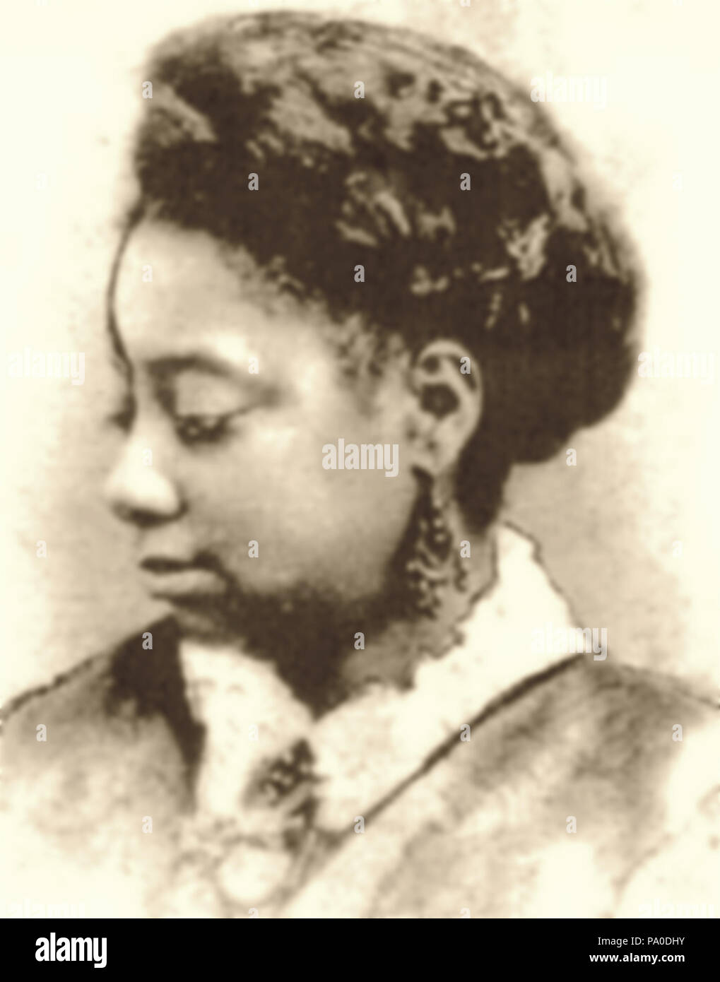 673 Frederick Douglass erstes Kind Rosetta Douglass Sprague Stockfoto