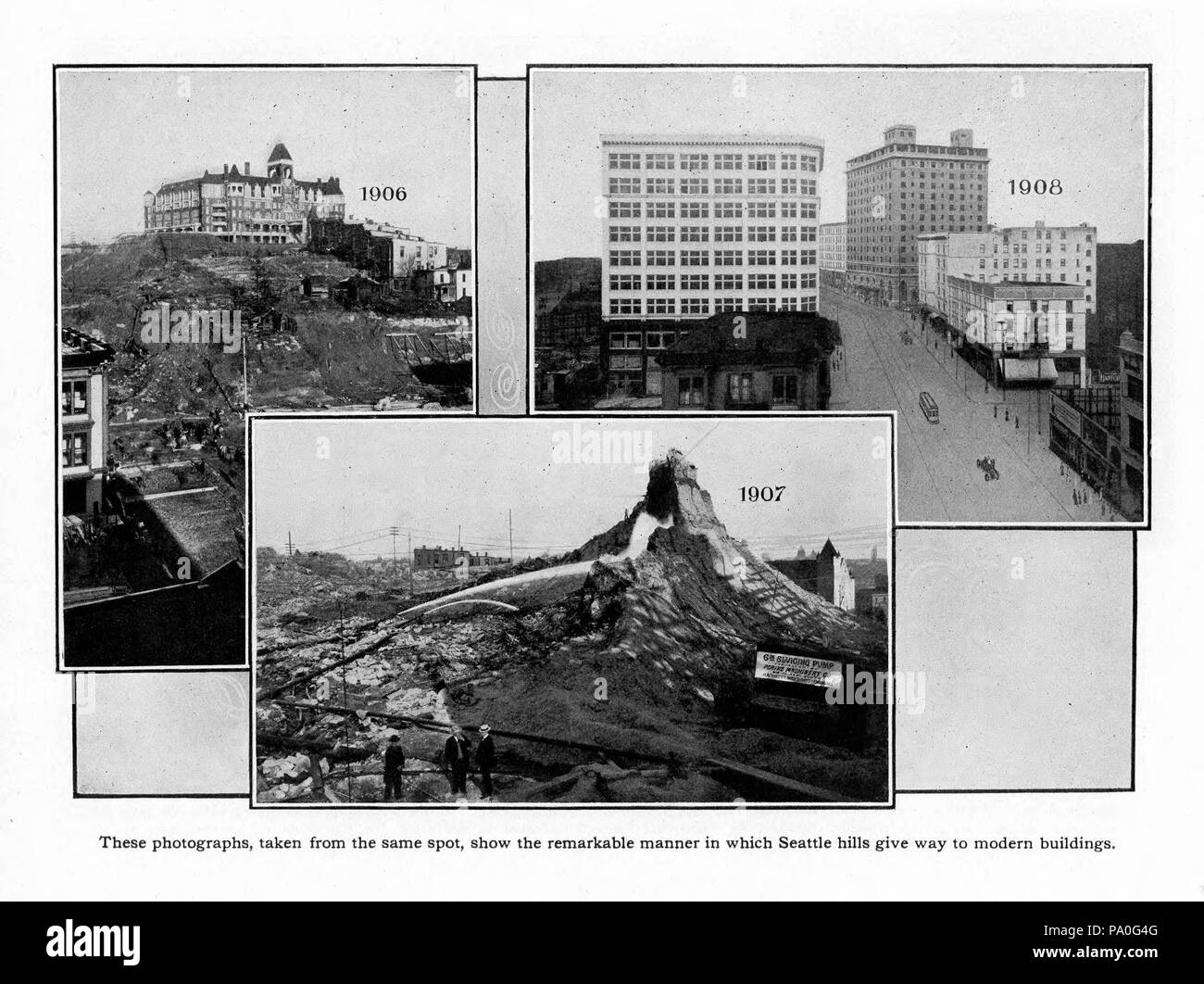 696 Allgemeine Geschichte, Alaska Yukon Pacific Exposition, vollständig illustrierte - mich in Seattle 1909 - Seite 27 Treffen Stockfoto