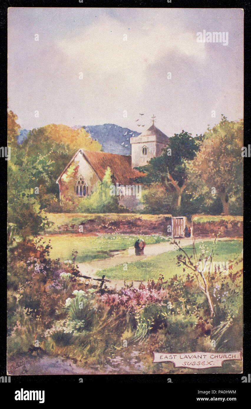 598 East Lavant Kirche, Sussex (NBY) 438168 Stockfoto