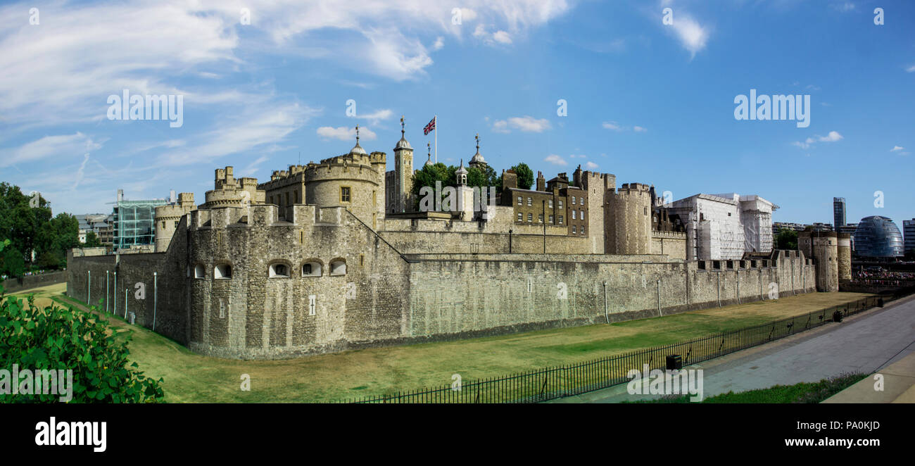London-Burg Stockfoto