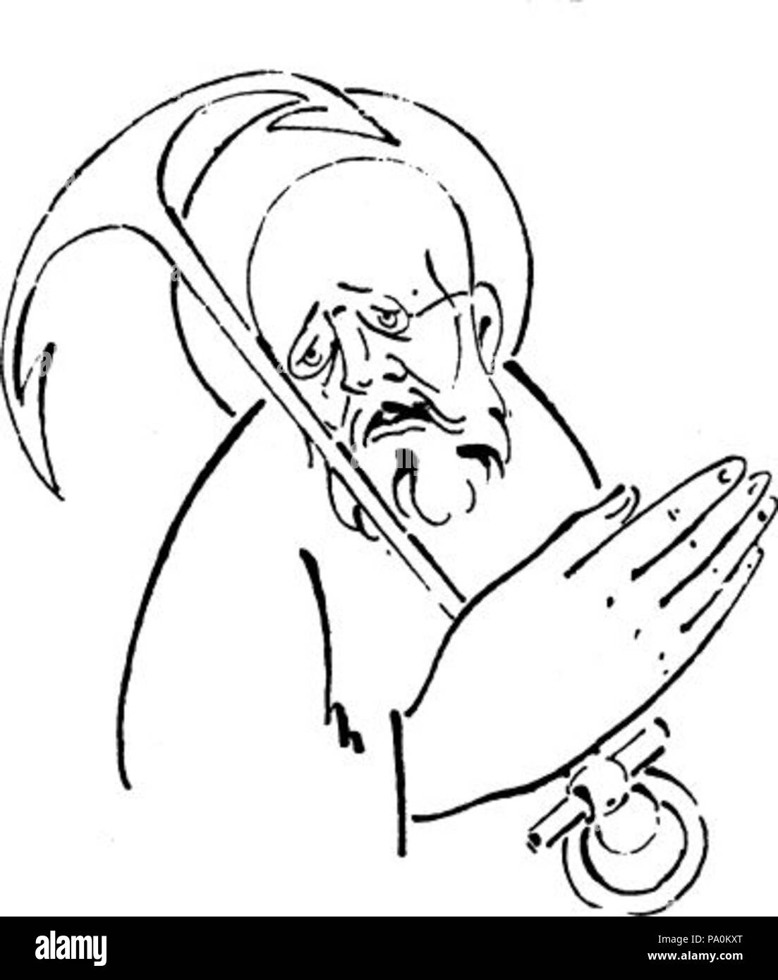 613 Eleftherios Venizelos Skizze (Anninos) Stockfoto