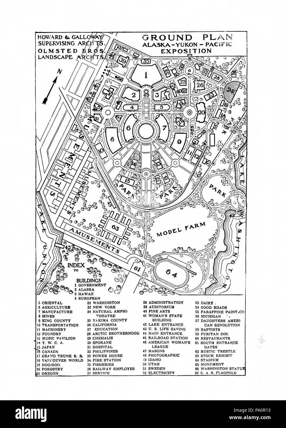 633 Ausstellung schöne - Karte Stockfoto