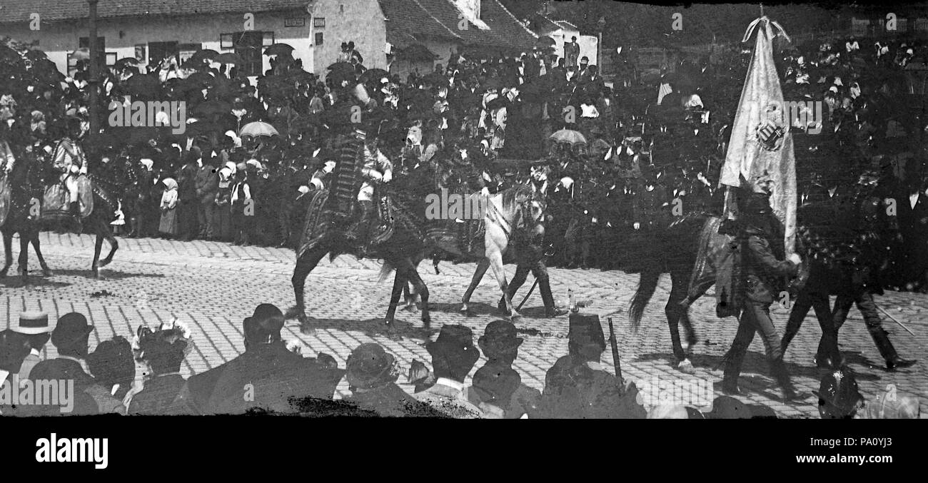 644 festlich, Pferd Fortepan 14462 Stockfoto