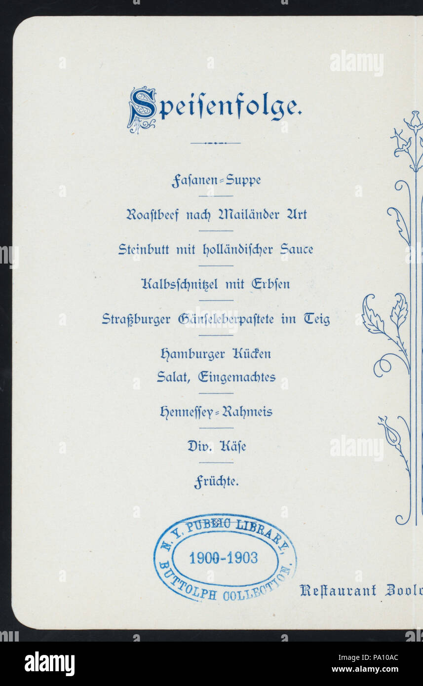 368 Taglich Menu Besitz Restaurant Zoologischer Garten At