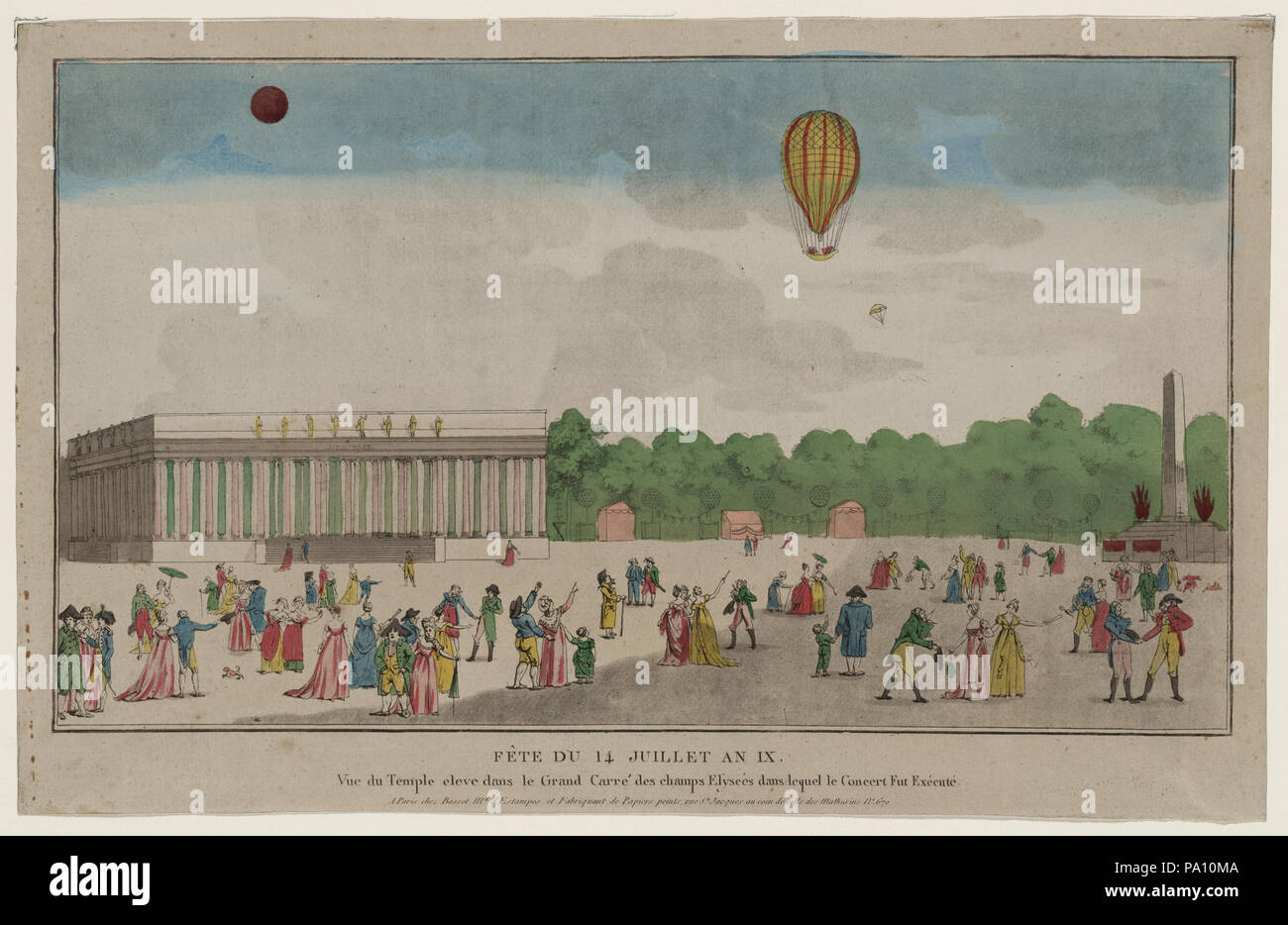 684 Fête du 14 juillet eine IX LCCN 2002717328 Stockfoto