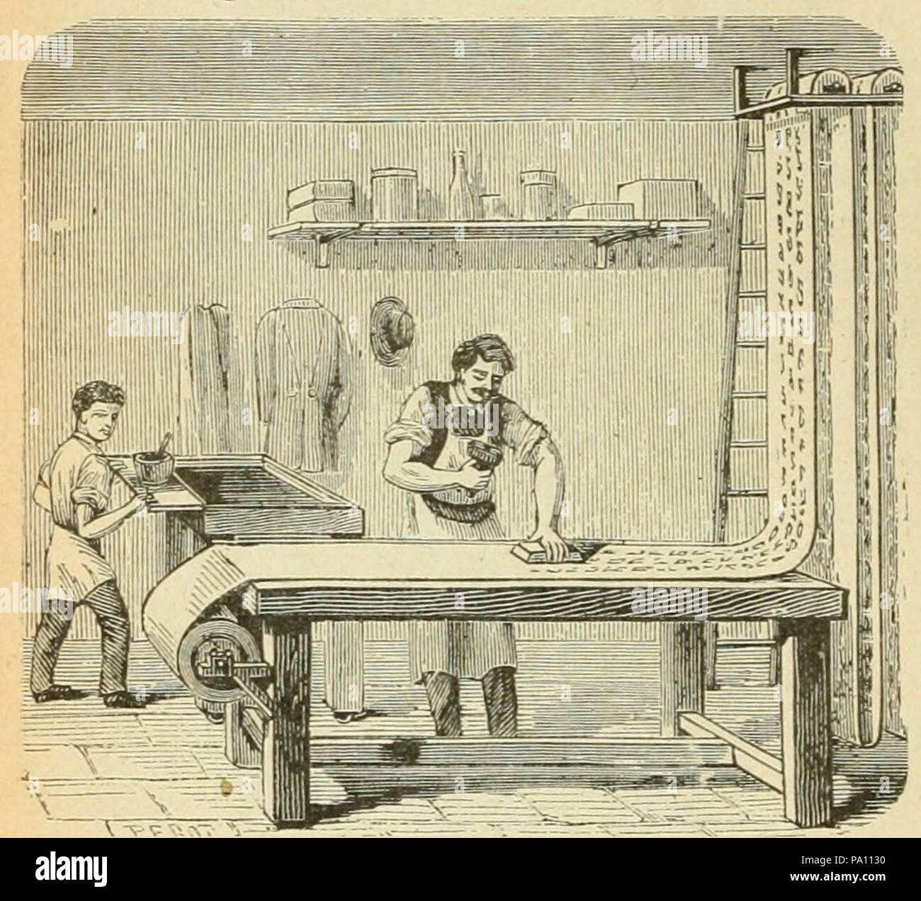 685 G. Bruno - Le Tour de la France par Deux enfants p052 Stockfoto