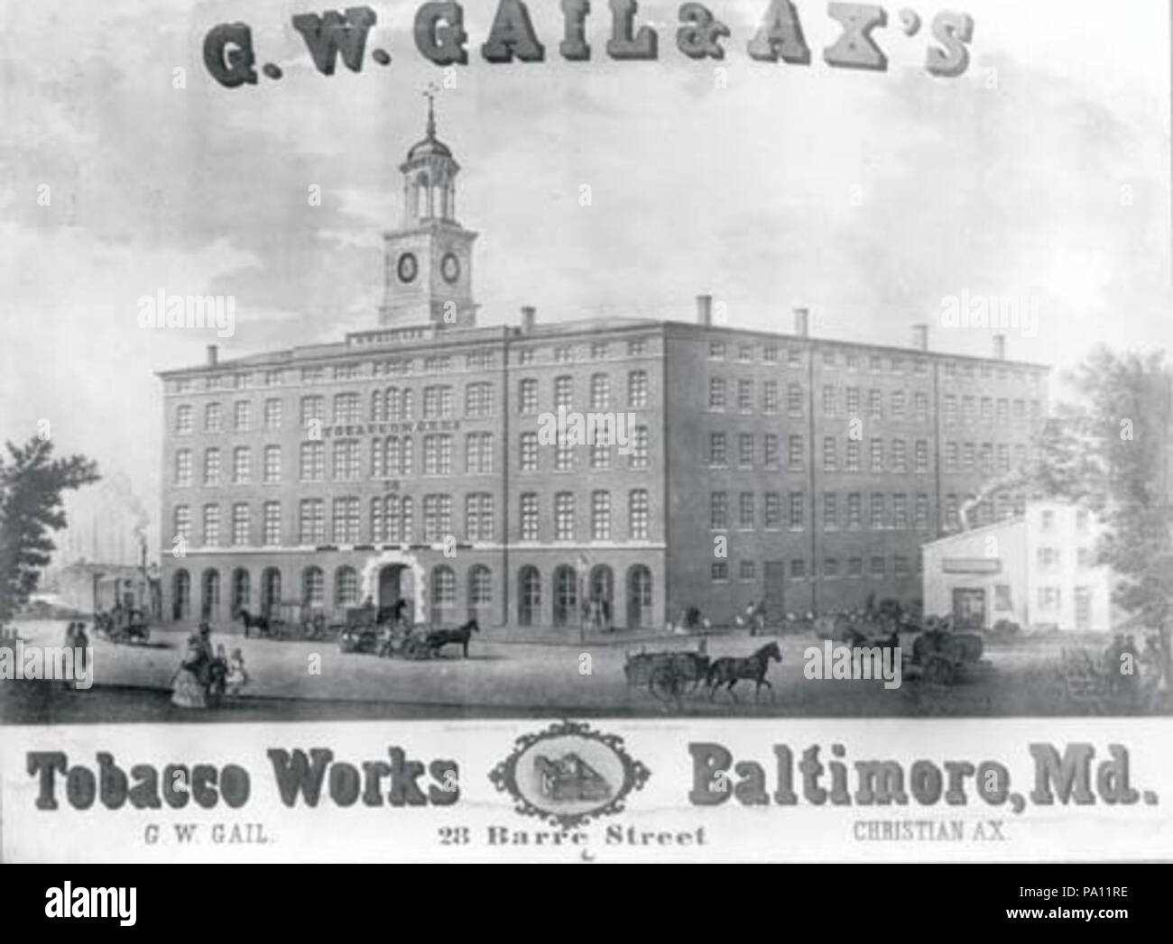 687 Gail Tabak Baltimore Stockfoto