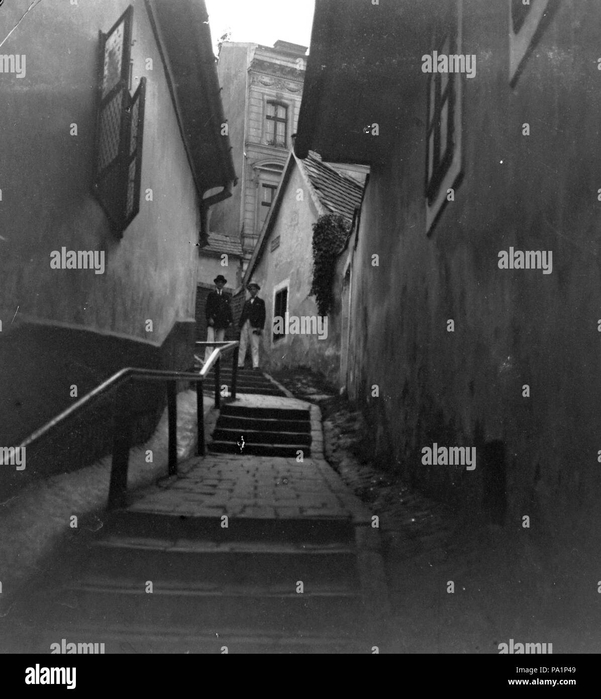 585 Donáti lépcső, szemben ein donáti utca 22. Sz. Ház. 10766 Fortepan Stockfoto