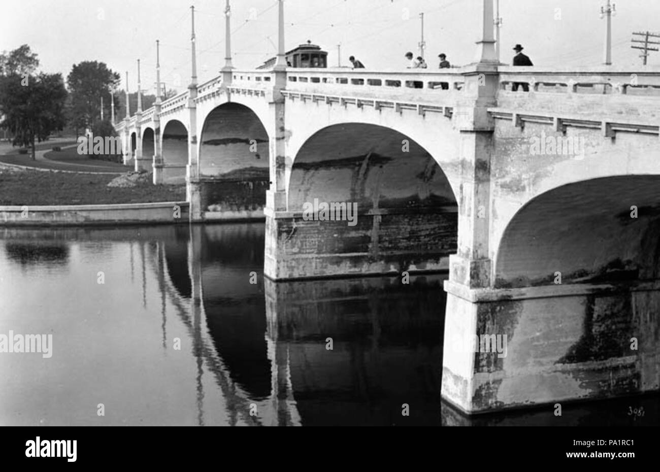 177 Bank Street Brücke alte Stockfoto