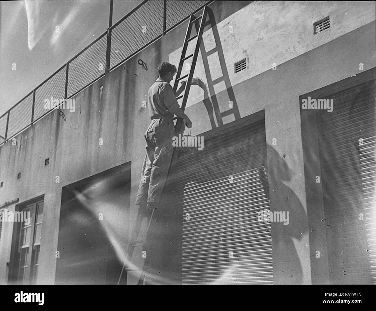 255 30361 SLNSW Arbeiten bei der Showground genommen für Smiths wöchentlich Stockfoto