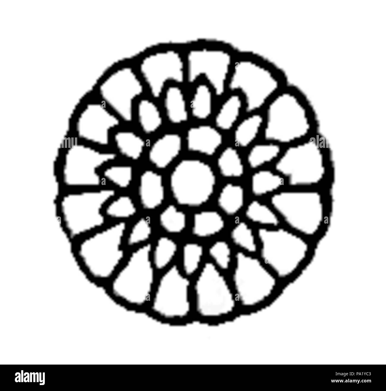 711 Gilbert James Weihnachtslieder Titel Seite Dekoration 003 bw Stockfoto